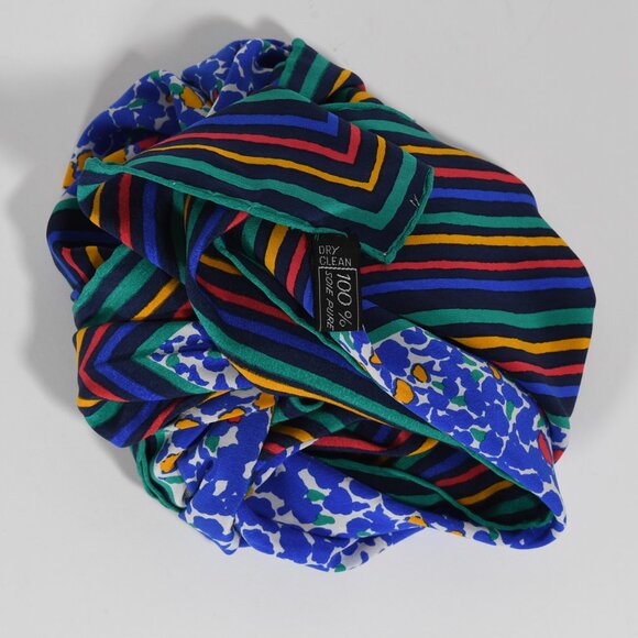 Givenchy Silk Scarf with Abstract Dot Pattern - Picture 8 of 9